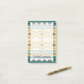 Jouw naam toevoegen | Zuidwest Geometry III Post-it® Notes (Op bureau)