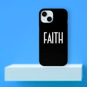 Jouw naam, Vette witte tekst | Zwart Case-Mate iPhone Case