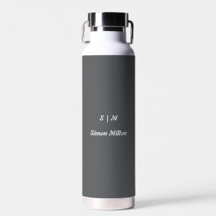 Jouw naam waterfles – Chic gepersonaliseerd gesche