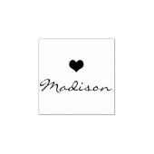 Jouw namen en logo aangepaste scripthandtekening 	rubberstempel (Afrduk)