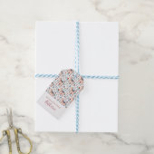 Jouw namen toevoegen | Scandinavische Paardenvolks Cadeaulabel (Met Touw)