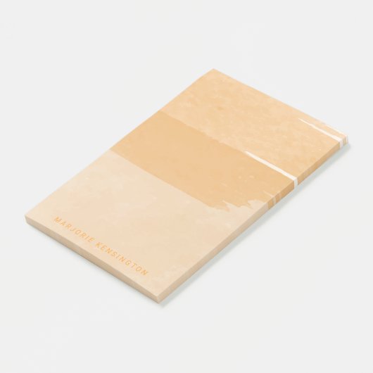 JOUW NAMEN TOEVOEGEN | Toelichting Waterverf strip Post-it® Notes (Schuin)