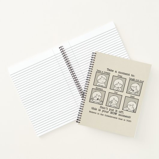 Jouw NU Moment Notitieboek (Binnen)