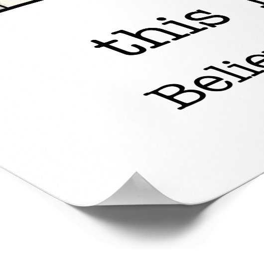 Jouw NU Moment Poster (Hoek)