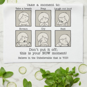 Jouw NU Moment Theedoek