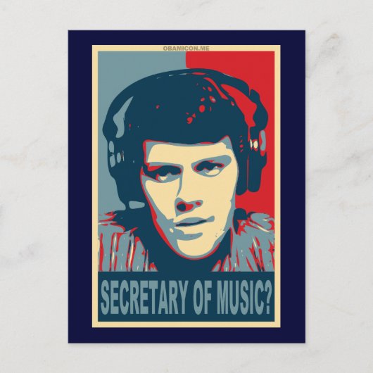 Jouw Obamicon.Me Briefkaart (Voorkant)