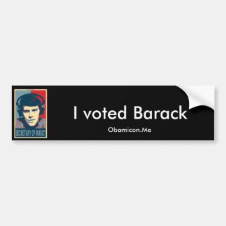 Jouw Obamicon.Me Bumpersticker
