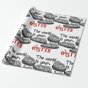 Jouw oester cadeaupapier
