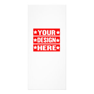 Jouw ontwerp hier Aangepast Reclamekaart