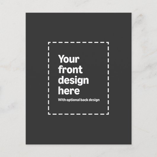 Jouw ontwerp hier flyer (Voorkant)