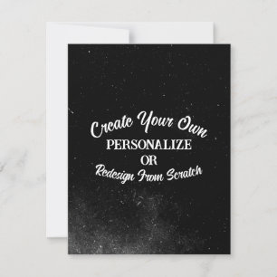 Jouw ontwerp hier - Maak je eigen RSVP Kaartje