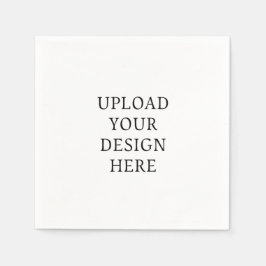 Jouw ontwerp uploaden Aangepaste gebeurtenis Servet