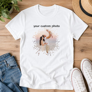Jouw op maat gemaakte familiefoto T-shirt