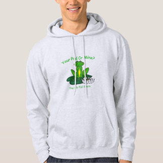 Jouw Pad of de Mijne - Heren Lichtgrijs Hoodie