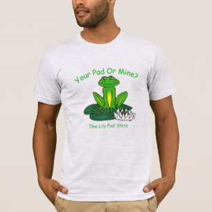 Jouw Pad of de Mijne - Heren Lichtgrijs T-shirt