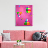 Jouw Pasen Aanwezigheid Canvas Afdruk (Insitu (Woonkamer))