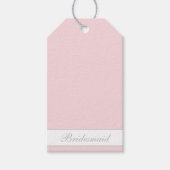 Jouw persoonlijke bruidsmeisje cadeaulabel (Voorkant)