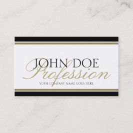 Jouw-professional Gold-script Visitekaartje
