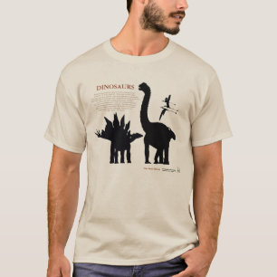 Jouw Shirt in Dinosaur Silhouette Gregory Paul