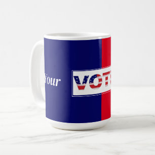 Jouw stem doet ertoe koffiemok