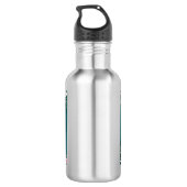 Jouw stem is uniek waterfles  (Achterkant)