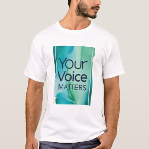 Jouw stem telt mee t-shirt