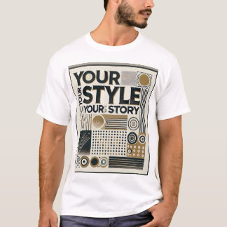 Jouw stijl en jouw verhaal t-shirt