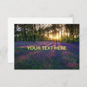 JOUW TEKST HERE KAART (Voorkant / Achterkant)