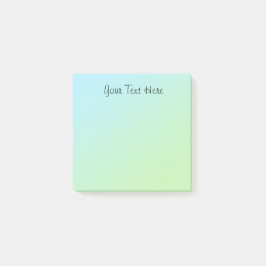 Jouw tekst Hier Groene gradiënt Post-it® Notes