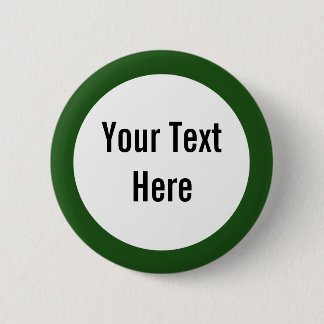 Jouw tekst Hier Groene Grens Custom Button