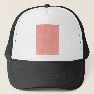 Jouw tekst hier: Peach roze achtergrond Trucker Pet