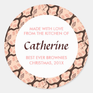 Jouw tekst jam, bakken, saus, product Stickers