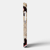 JOUW TEKST Jersey NUMBER Baseball iPad Case (Achterkant / Links)