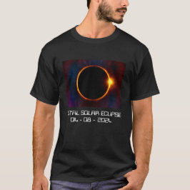 Jouw tekst/Kleur 2024 Dark Solar Eclipse T-shirt