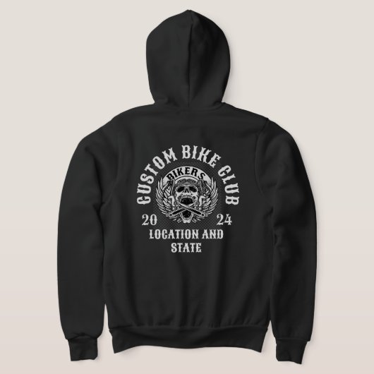 JOUW TEKST OF LOGO HIER HOODIE (Laag Achter)