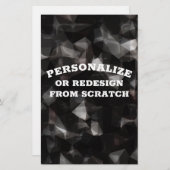 Jouw tekst of ontwerp hier - Creëer een aangepast  Briefpapier (Voorkant / Achterkant)