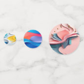 Jouw tekst op confetti (Voorkanten)