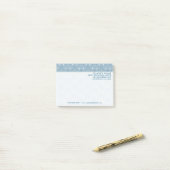 Jouw tekst | Tandenborstel Post-it® Notes (Op bureau)