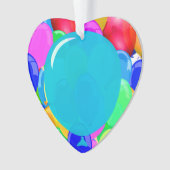 Jouw tekst toevoegen aan de ballon ornament (voorkant)