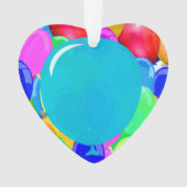 Jouw tekst toevoegen aan de ballon ornament (voorkant)