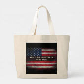 Jouw tekst toevoegen op grote tote bag (Achterkant)