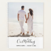 Jouw trouwfoto  planner (Voorkant)