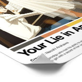 Jouw verhaal in April Anime Print (Hoek)