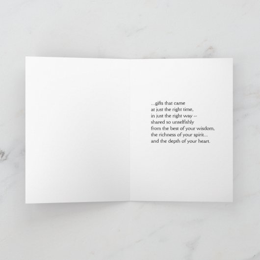 Jouw vriendschap... kaart (Binnen)