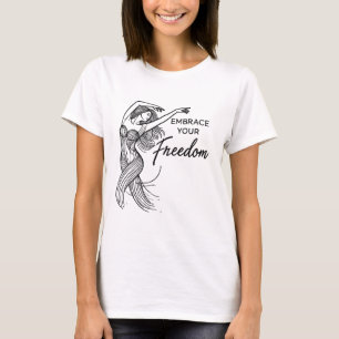 Jouw Vrijheid – Vrijgevochten Vrouwendans T-shirt