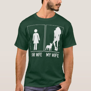 Jouw vrouw mijn vrouw, Bulldog Funny Frenchie Fo T-shirt