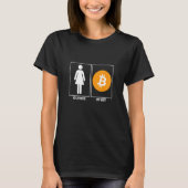Jouw vrouw mijn vrouw Crypto Funny Bitcoin Cryptoc T-shirt (Voorkant)