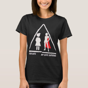 Jouw vrouw mijn vrouw SuperHero T-shirt