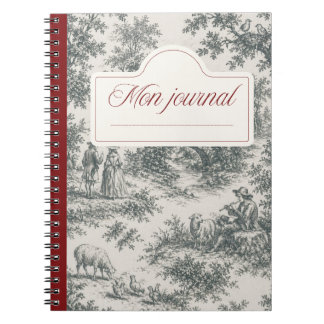 Jouy-stof notitieboek