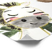 Jovely Animals Baby shower Affiche de bienvenue (Coin)